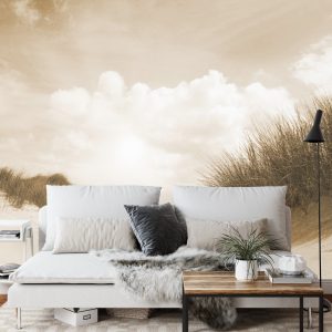 Papier Peint Sandy Days En Sépia – Image 3