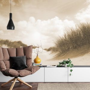 Papier Peint Sandy Days En Sépia – Image 4