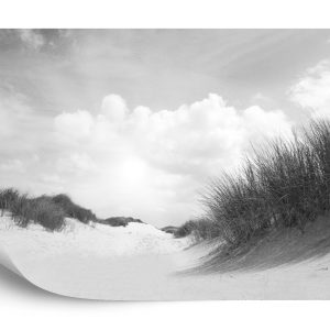 Papier Peint Sandy Days En Noir Et Blanc – Image 2