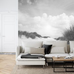 Papier Peint Sandy Days En Noir Et Blanc – Image 6