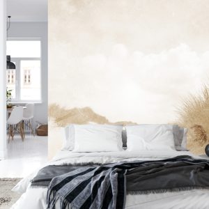 Papier Peint Sandy Days Faded Vintage En Sépia – Image 8