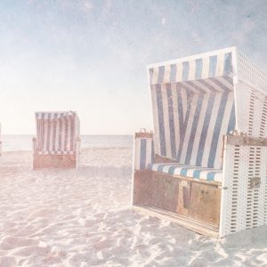 Papier Peint Ostsee Strandkörbe – Image 1