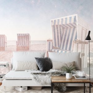 Papier Peint Ostsee Strandkörbe – Image 3