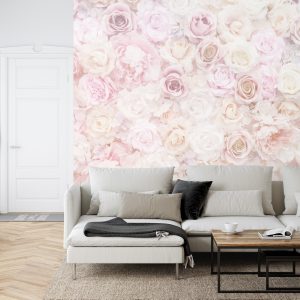 Papier Peint Fleuri Fané Millésime – Image 6