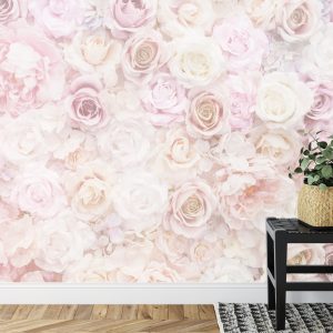 Papier Peint Fleuri Fané Millésime – Image 7