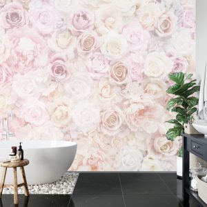 Papier Peint Fleuri Fané Millésime – Image 5