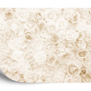 Papier Peint Sépia Floral Délavé – Image 2