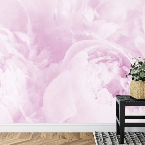 Papier Peint Belles Fleurs Fanées Vintage Violet – Image 7