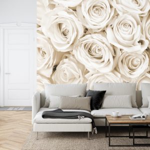 Papier Peint Rose Bouquet Sépia – Image 6