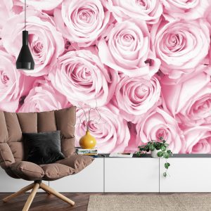Papier Peint Rose Bouquet Rose – Image 4