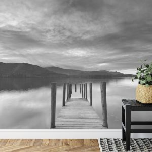 Papier Peint Tranquillité En Noir Et Blanc – Image 7