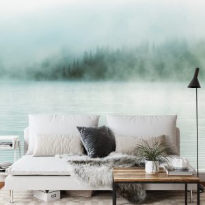 Papier Peint Brume Sur L'eau – Image 3