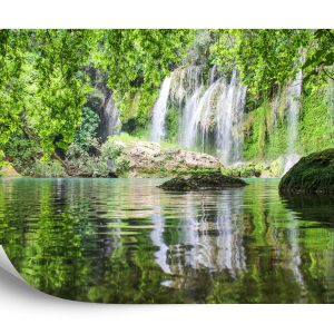 Papier Peint Piscine Cascade – Image 2