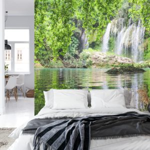 Papier Peint Piscine Cascade – Image 8