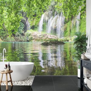 Papier Peint Piscine Cascade – Image 5