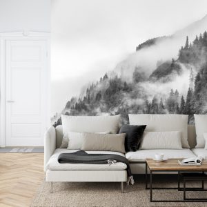 Papier Peint Brume Dans La Forêt Noire – Image 6