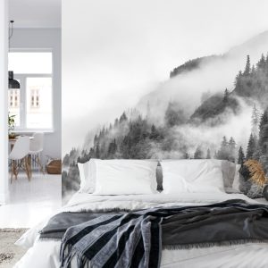 Papier Peint Brume Dans La Forêt Noire – Image 8