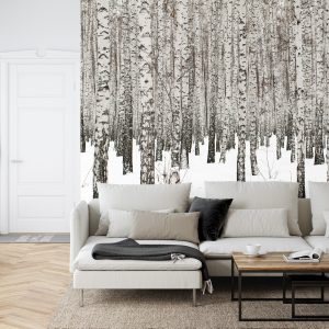 Papier Peint Bouleau Noir – Image 6