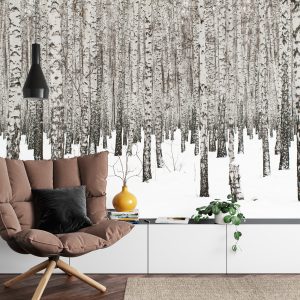 Papier Peint Bouleau Noir – Image 4