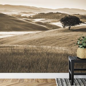 Papier Peint Rolling Hills En Sépia – Image 7