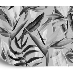 Papier Peint Tropicalia Noir & Blanc – Image 2