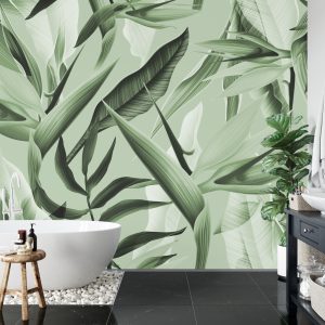 Papier Peint Vert Tropicalia – Image 5