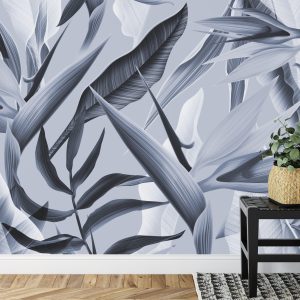 Papier Peint Bleu Tropicalia – Image 7