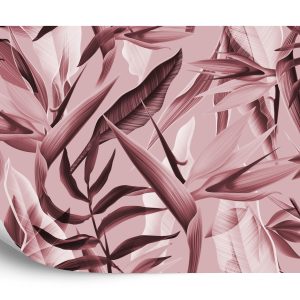 Papier Peint Rose Tropicalia – Image 2