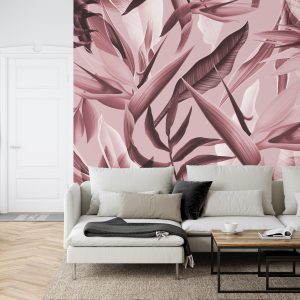 Papier Peint Rose Tropicalia – Image 6