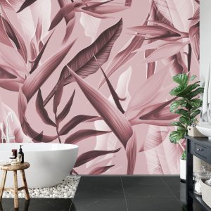 Papier Peint Rose Tropicalia – Image 5