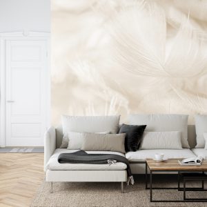 Papier Peint Plumes En Sépia – Image 6