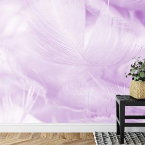 Papier Peint Plumes En Violet – Image 7