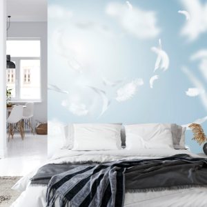 Papier Peint Flottant En Bleu – Image 8