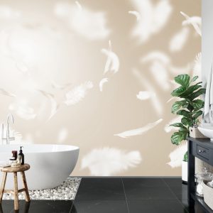 Papier Peint Flottant En Sépia – Image 5