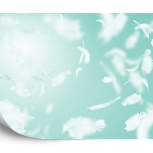 Papier Peint Flottant En Vert – Image 2