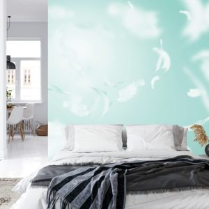 Papier Peint Flottant En Vert – Image 8