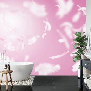 Papier Peint Flottant En Rose – Image 5