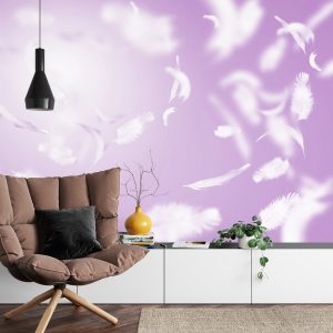 Papier Peint Flottant En Violet – Image 4