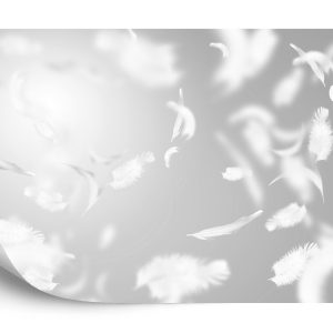 Papier Peint Flottant En Noir Et Blanc – Image 2