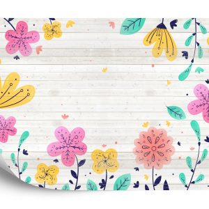 Papier Peint Joyeux Floral – Image 2