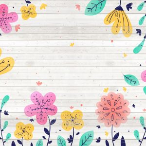 Papier Peint Joyeux Floral – Image 1