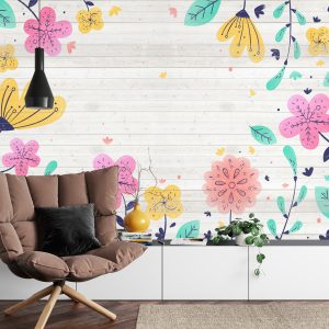 Papier Peint Joyeux Floral – Image 4