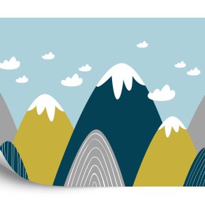 Papier Peint Petites Et Grandes Montagnes – Image 2