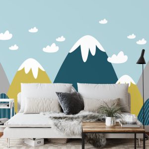 Papier Peint Petites Et Grandes Montagnes – Image 3