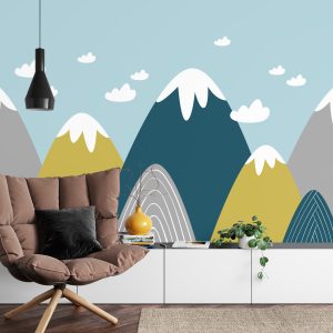 Papier Peint Petites Et Grandes Montagnes – Image 4