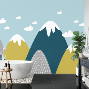 Papier Peint Petites Et Grandes Montagnes – Image 5