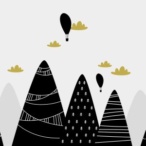 Papier Peint Au-Dessus Des Montagnes – Image 1