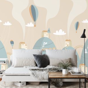 Papier Peint Maisons Endormies – Image 3