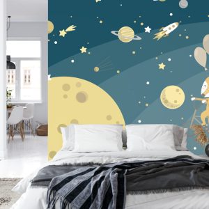 Papier Peint La Promenade Dans L'espace De M. Fox – Image 8