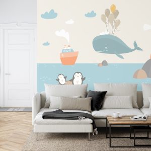 Papier Peint Baleine Ohé ! – Image 6